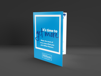 Hilton blue key packet 