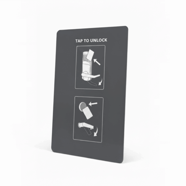 Carte clé RFID Welcome Grise